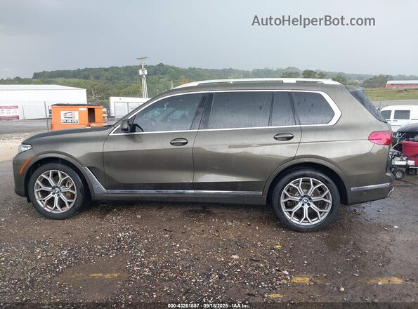 5UXCW2C01L9A03574 2020 BMW X7 Gray Widok wnętrza 360 stopni
