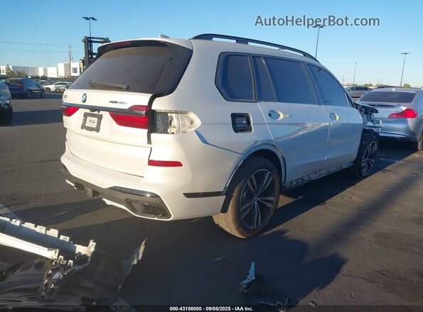5UXCW2C02N9J88590 2022 BMW X7 Белый Задняя правая четверть