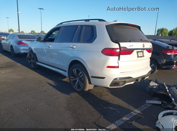5UXCW2C02N9J88590 2022 BMW X7 Белый Задняя левая четверть
