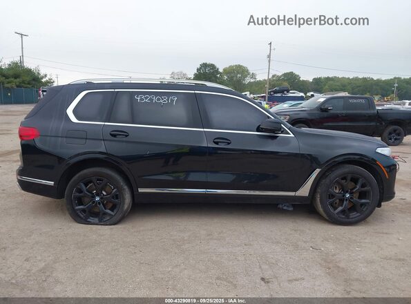 5UXCW2C07L9A01845 2020 BMW X7 Черный Вид задней части салона