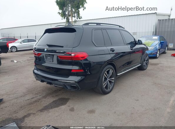 5UXCW2C07L9B00407 2020 BMW X7 Black Задня права чверть