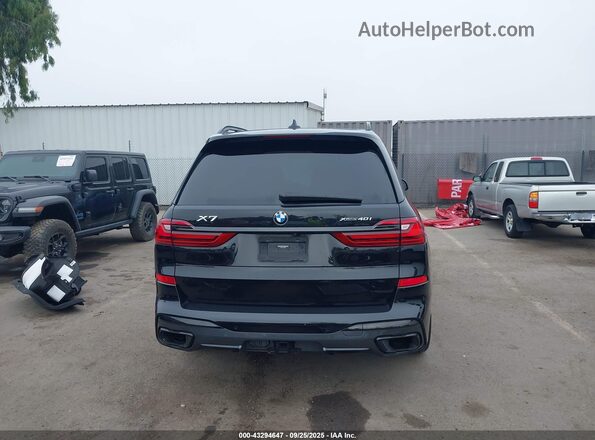 5UXCW2C07L9B00407 2020 BMW X7 Black 