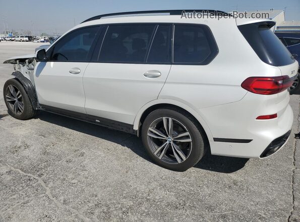 5UXCW2C08L9C55693 2020 BMW X7 White Rear left
