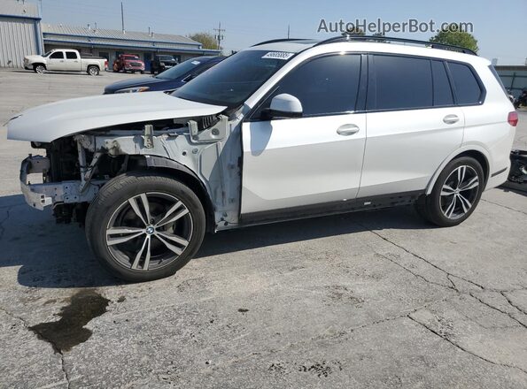 5UXCW2C08L9C55693 2020 BMW X7 White Front left