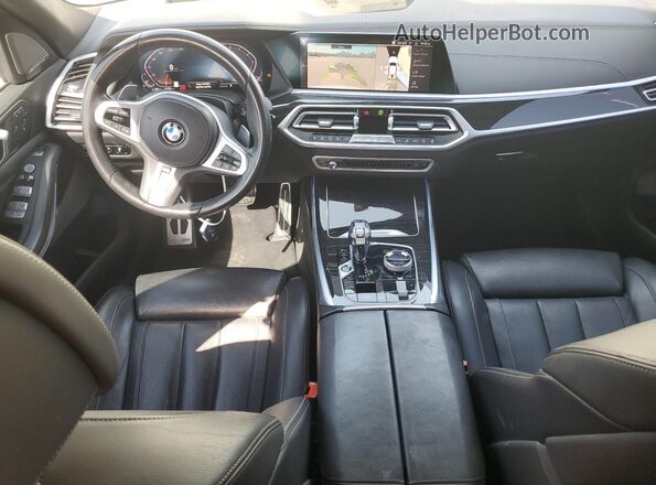 5UXCW2C08L9C55693 2020 BMW X7 White Dashboard view
