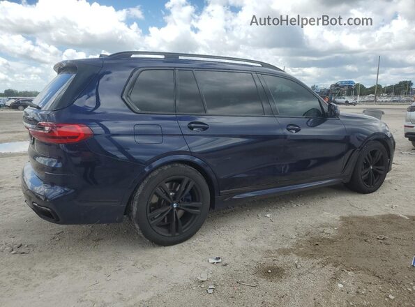 5UXCX6C03L9B51715 2020 BMW X7 Blue Передня права чверть