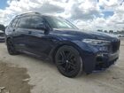 2020 Bmw X7 M50i Blue vin: 5UXCX6C03L9B51715