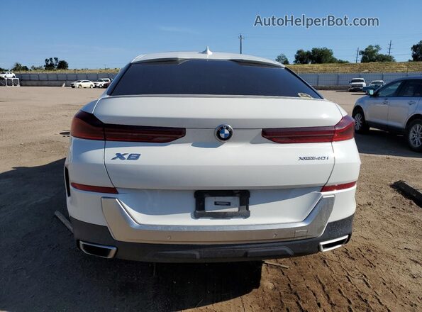 5UXCY6C09L9C52013 2020 BMW X6 Белый Вид сзади