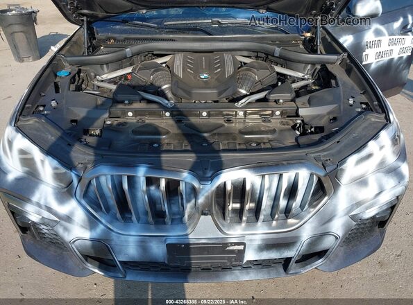 5UXCY8C08L9B41920 2020 BMW X6 Серый Вид сзади