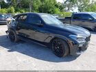 2021 Bmw X6 M50i Black vin: 5UXCY8C09M9F44368