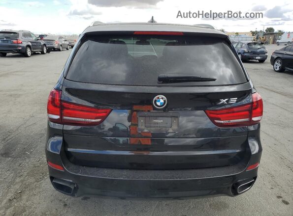 5UXKT0C58J0W03396 2018 BMW X5 Черный Вид сзади