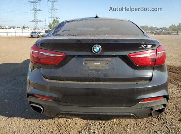 5UXKU6C52K0Z66990 2019 BMW X6 Черный Вид сзади