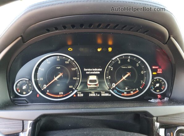 5UXKU6C52K0Z66990 2019 BMW X6 Черный Вид щитка приборов
