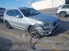2021 Bmw X3 Sdrive30i Silver vin: 5UXTY3C01M9H42767