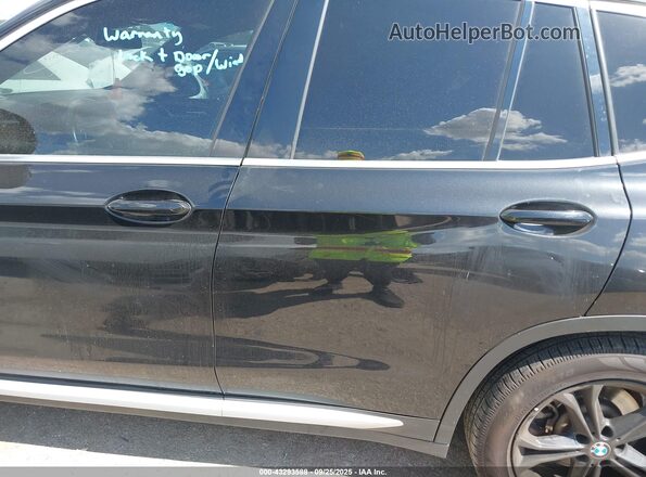 5UXTY3C04M9E94658 2021 BMW X3 Черный Панорамный вид салона 360°