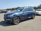 2021 Bmw X3 Xdrive30i Blue vin: 5UXTY5C00M9E41497