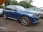 2021 Bmw X3 Xdrive30i Blue vin: 5UXTY5C05M9G83864