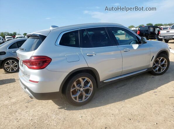 5UXTY5C09M9F59807 2021 BMW X3 Silver Հետևի աջ
