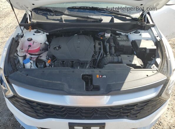 5XYK2CDF2SG312353 2025 KIA SPORTAGE White Vista del compartimento del motor