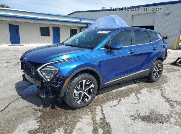 5XYK33DF0SG288695 2025 KIA SPORTAGE Синий Передняя левая четверть