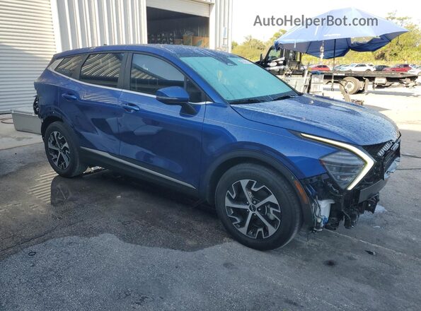 5XYK33DF0SG288695 2025 KIA SPORTAGE Синий Передняя правая четверть