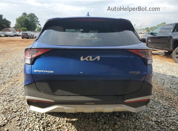 5XYK33DF2SG267119 2025 KIA SPORTAGE Blue უკანა ხედი
