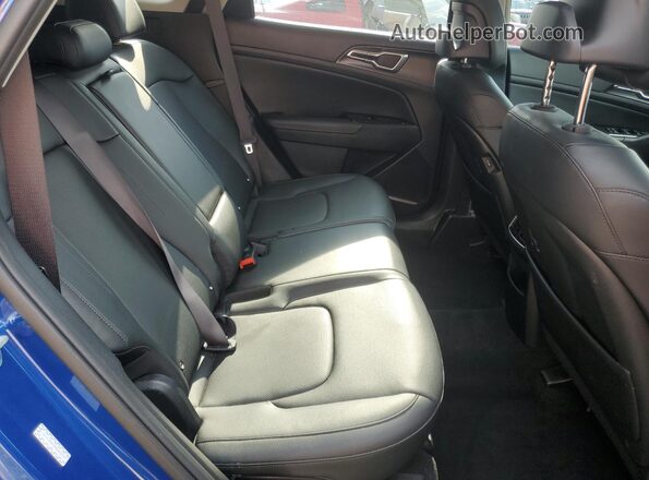 5XYK33DF2SG267119 2025 KIA SPORTAGE Blue უკანა სალონის ხედი