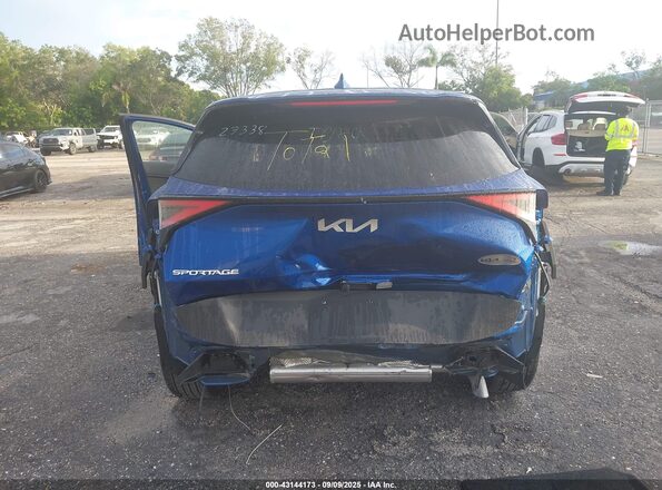 5XYK33DF4SG287761 2025 KIA SPORTAGE Синий Вид спереди