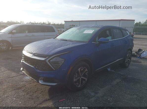 5XYK33DF4SG287761 2025 KIA SPORTAGE Синий Передняя левая четверть