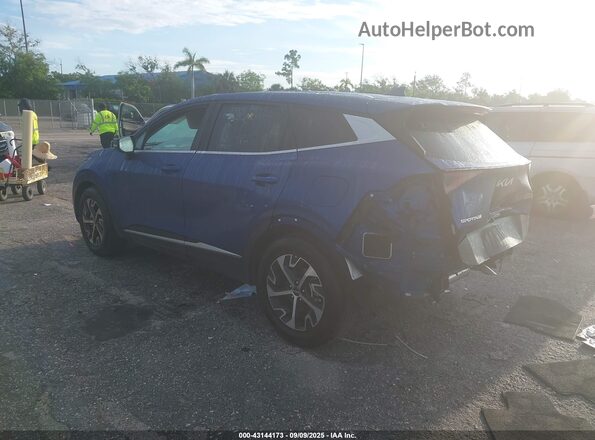 5XYK33DF4SG287761 2025 KIA SPORTAGE Синий Задняя левая четверть