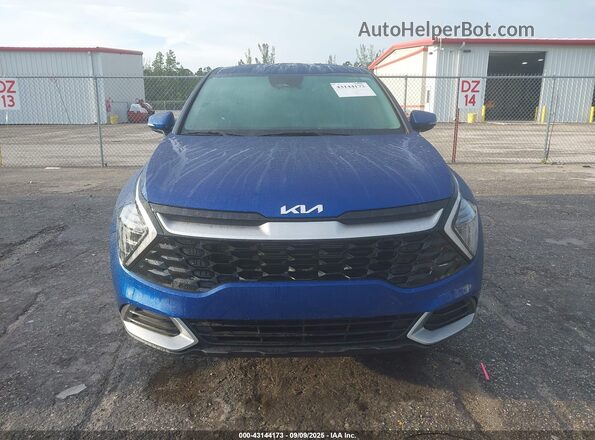 5XYK33DF4SG287761 2025 KIA SPORTAGE Синий Вид задней части салона