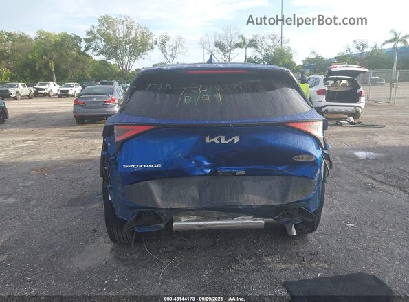 5XYK33DF4SG287761 2025 KIA SPORTAGE Синий 