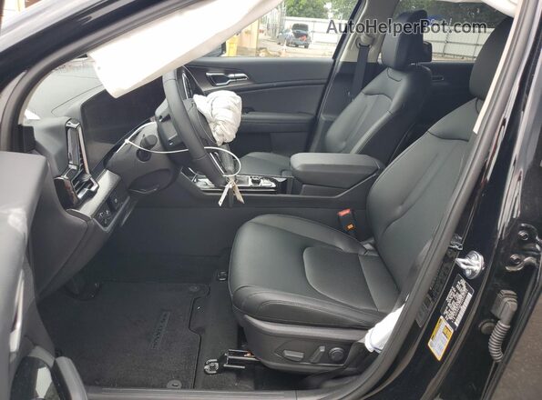 5XYK43DF3SG306765 2025 KIA SPORTAGE Black Vista interior delantera