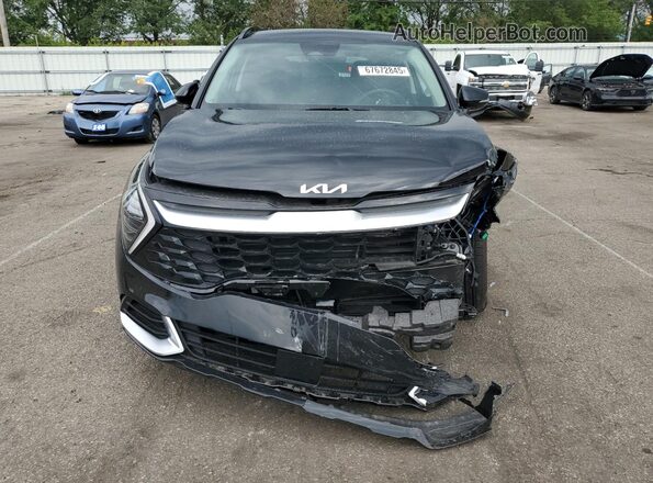 5XYK43DF3SG306765 2025 KIA SPORTAGE Black Vista frontal