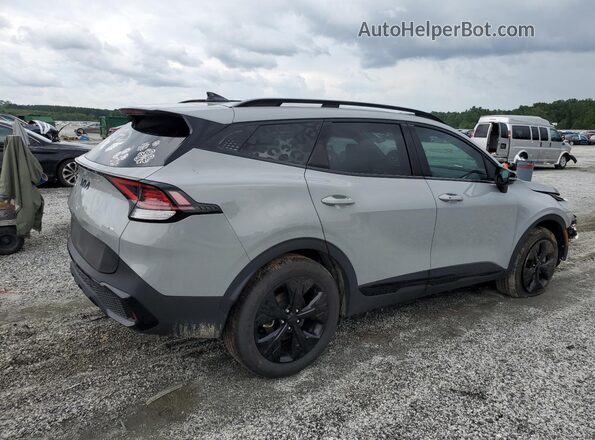 5XYK6CDF9SG237459 2025 KIA SPORTAGE Серебряный Задняя правая четверть