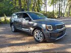 2020 Kia Telluride Lx Gray vin: 5XYP2DHC4LG069433