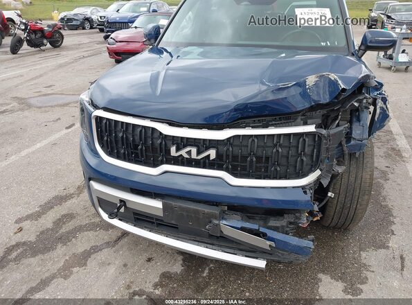 5XYP34GC6RG452863 2024 KIA TELLURIDE Blue Front view