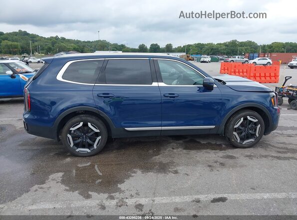 5XYP34GC6RG452863 2024 KIA TELLURIDE Blue 360 interior view