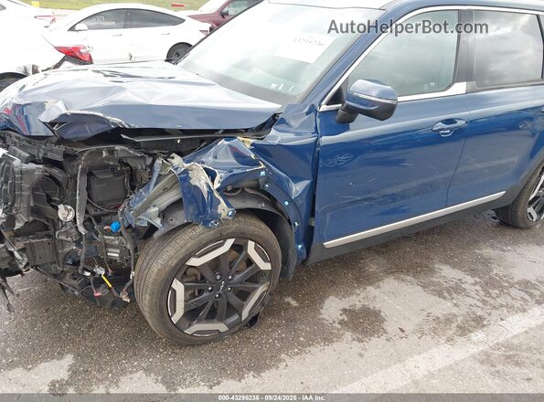 5XYP34GC6RG452863 2024 KIA TELLURIDE Blue 