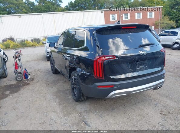 5XYP54HC4MG140493 2021 KIA TELLURIDE Black უკანა მარცხენა