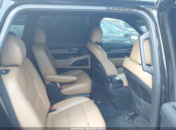 5XYP54HC4MG140493 2021 KIA TELLURIDE Black VIN კოდის სტიკერის ხედი