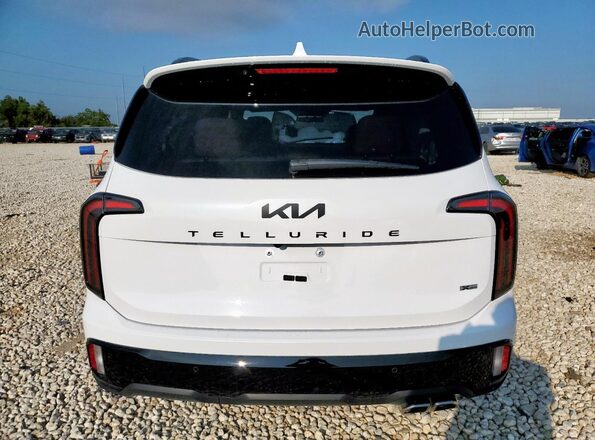 5XYP5DGC2SG640067 2025 KIA TELLURIDE White Widok z tyłu