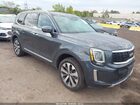 2022 Kia Telluride S Gray vin: 5XYP64HC3NG276337