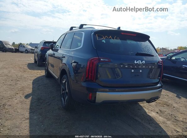 5XYP6DGCXSG583128 2025 KIA TELLURIDE Black უკანა მარცხენა