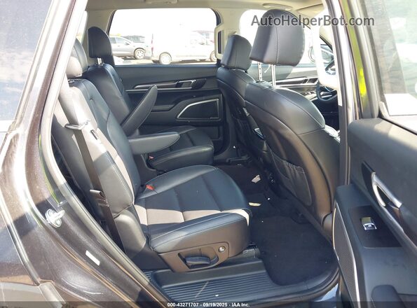 5XYP6DGCXSG583128 2025 KIA TELLURIDE Black VIN კოდის სტიკერის ხედი
