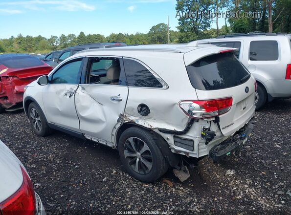 5XYPHDA51JG406874 2018 KIA SORENTO Белый Панорамный вид салона 360°