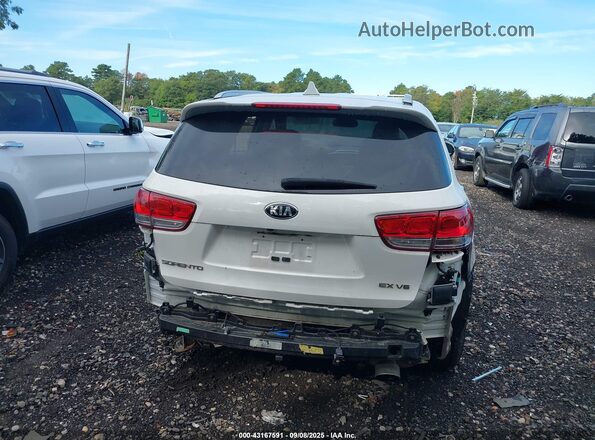 5XYPHDA51JG406874 2018 KIA SORENTO Белый 