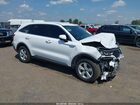 2021 Kia Sorento Lx White vin: 5XYRG4LC2MG029516