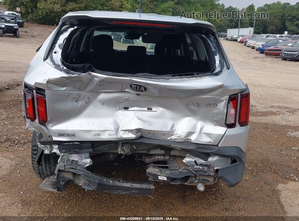 5XYRG4LC3MG068342 2021 KIA SORENTO Серебряный Вид спереди