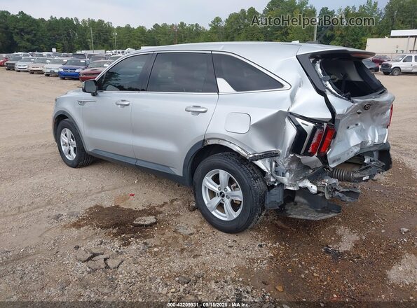 5XYRG4LC3MG068342 2021 KIA SORENTO Серебряный Задняя левая четверть